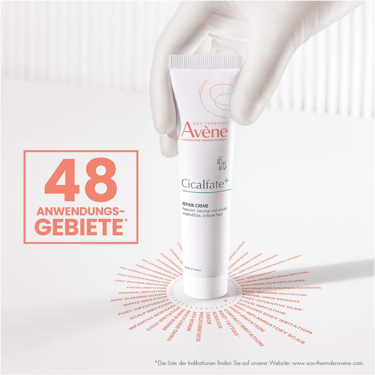 Avene Cicalfate+ Repair-Creme 100 ml + Avene Cicalfate+ Lippen Repair-Balsam 12 ml
