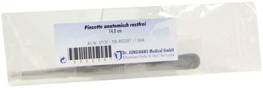 Pinzette Anatomisch 14 cm 1 Stück