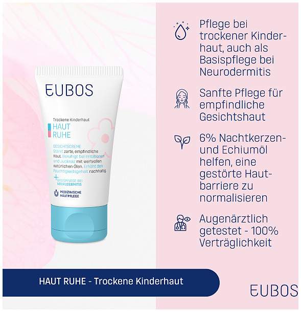 Eubos Kinder Haut Ruhe Gesichtscreme 30 ml Creme