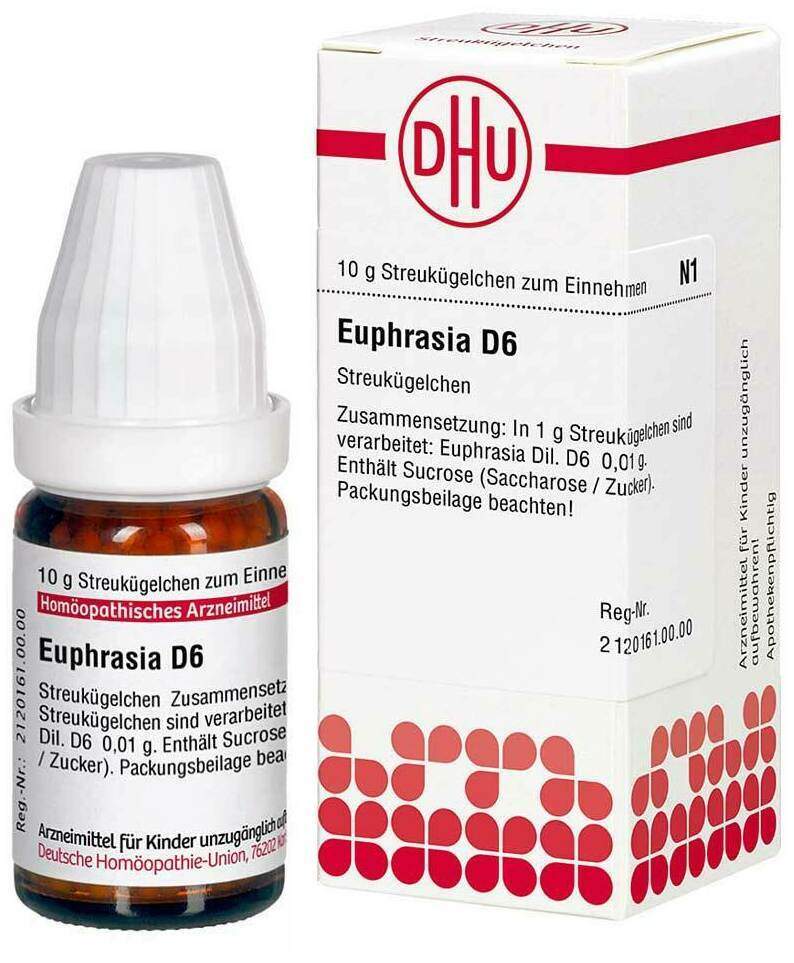DHU Euphrasia D6 10 g Globuli