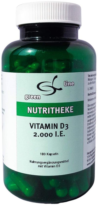 Vitamin D3 2.000 I.E. Kapseln 180 Stück