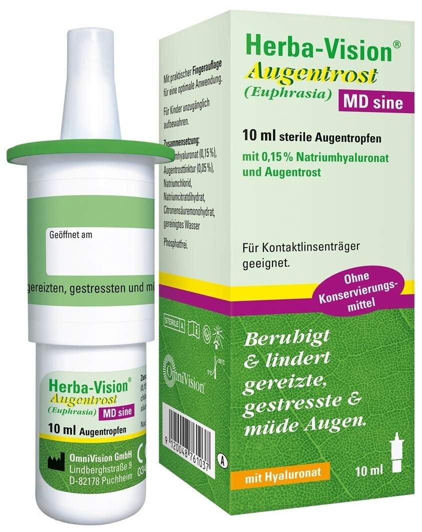Herba-Vision Augentrost Md Sine 10 ml Augentropfen