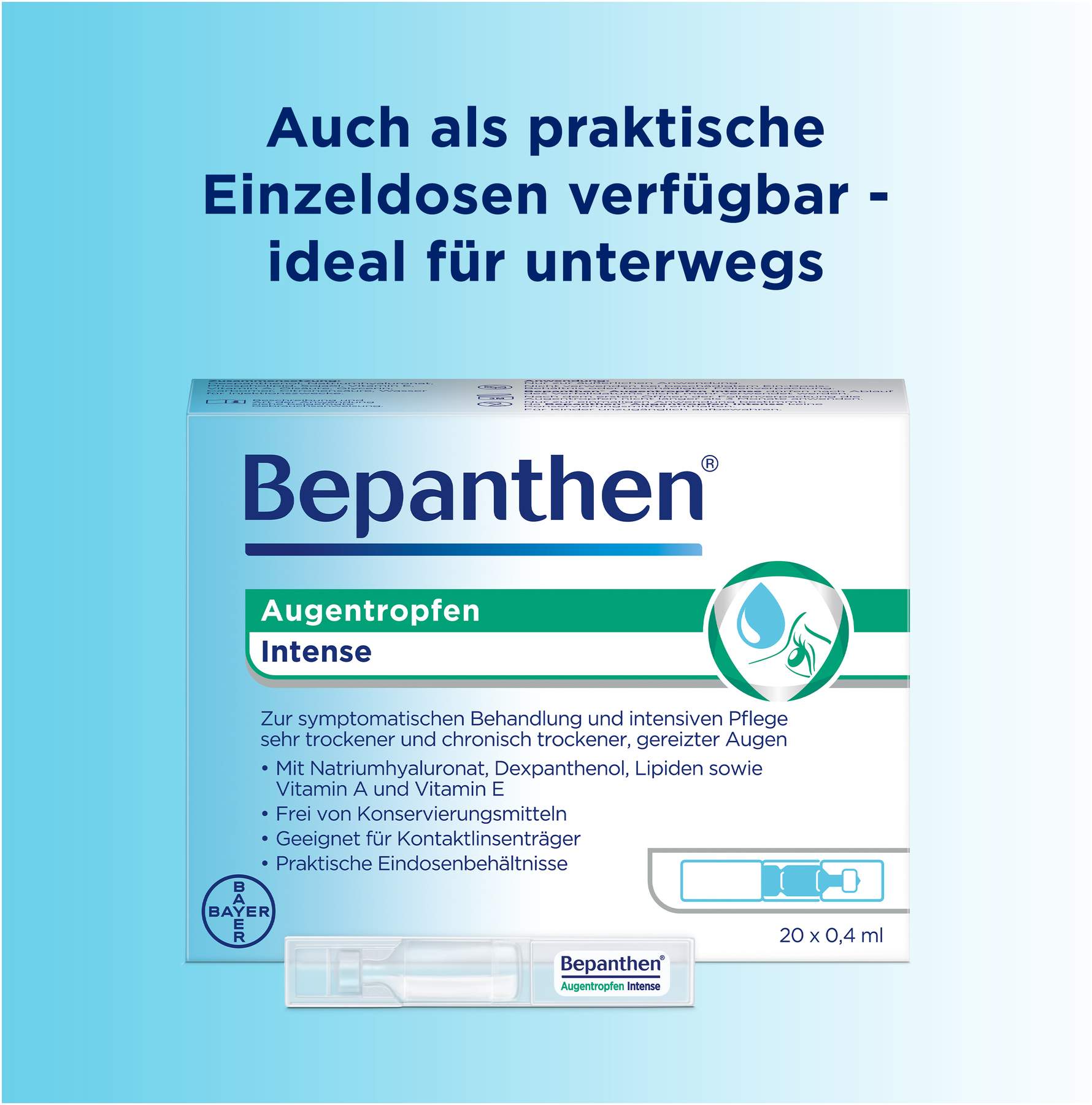Bepanthen Augentropfen Intense 10 ml
