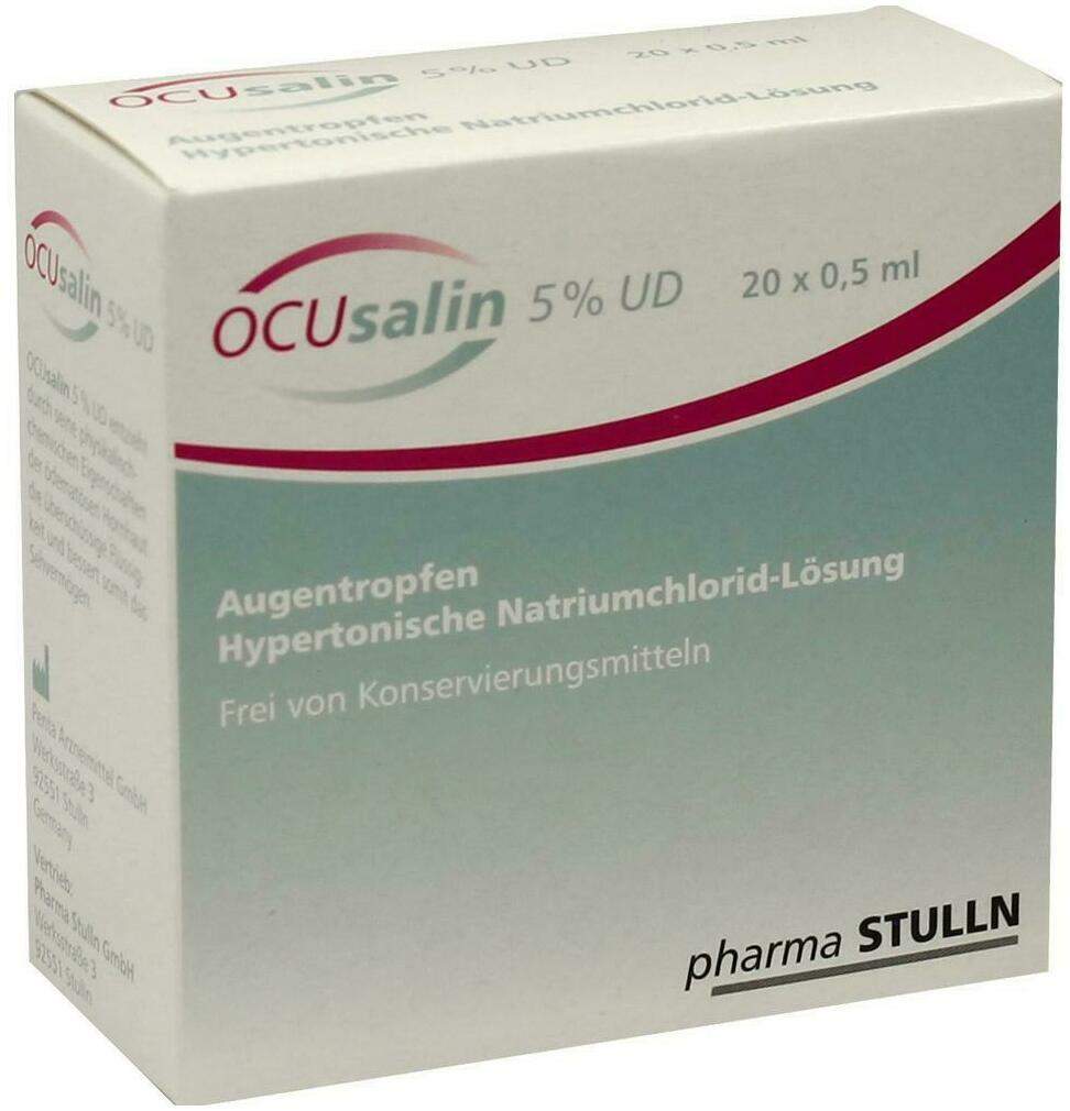 Ocusalin 5% Ud Augentropfen 20 X 0.5 ml Augentropfen