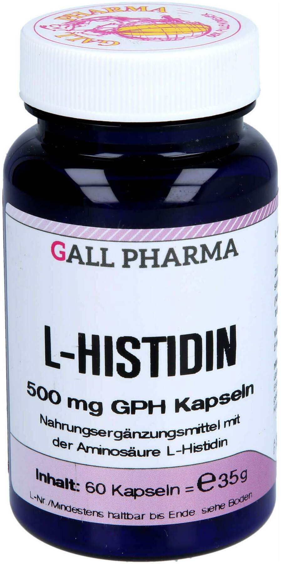 L-Histidin 500 mg Kapseln