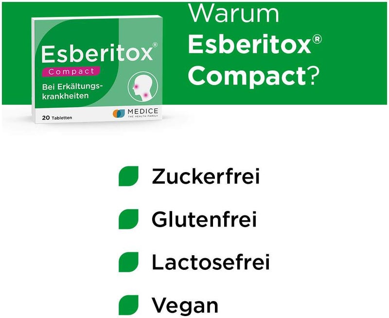 Esberitox Compact 20 Tabletten