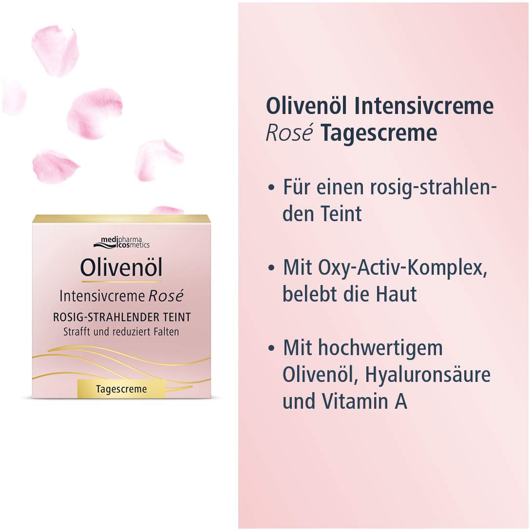 Medipharma Cosmetics Olivenöl Intensiv Rose Tagescreme...