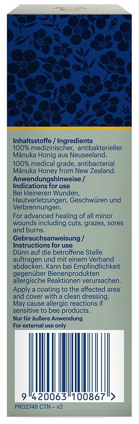 Manuka Health Wundheilhonig Tube 30 g