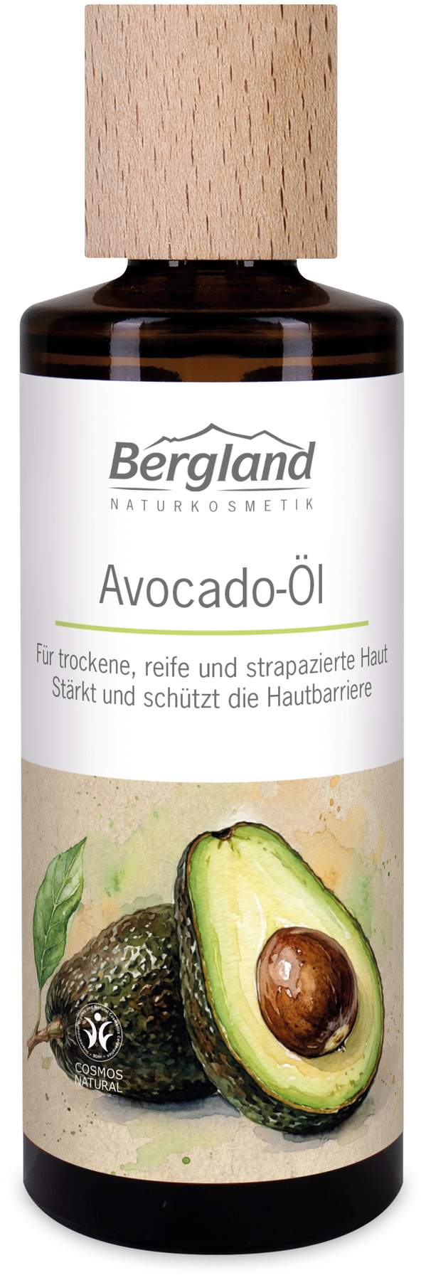 Bergland Avocado Öl zur Körperpflege 125 ml