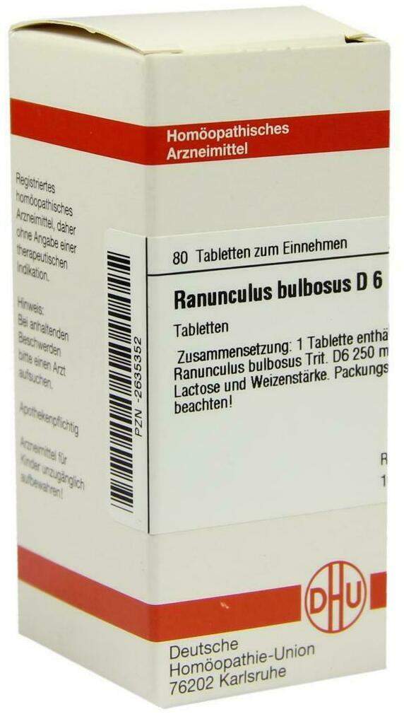 Dhu Ranunculus Bulbosus D6 Tabletten