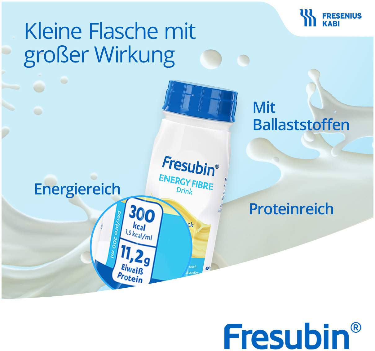 Fresubin Energy Fibre Drink Vanille 4 X 200 ml