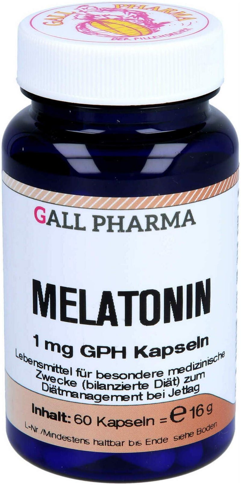 Melatonin 1 mg Gph 60 Kapseln
