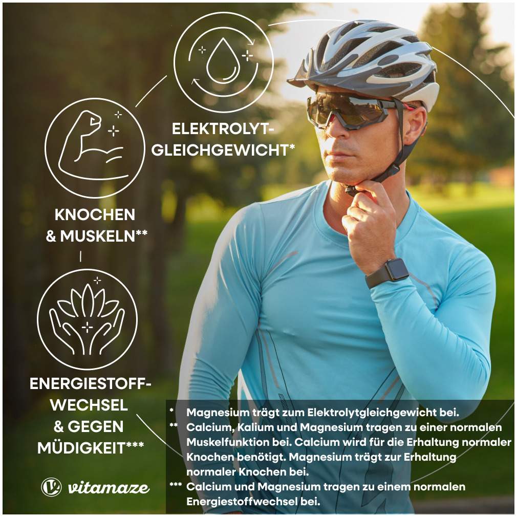 Elektrolyte Komplex Tabletten Mit Magnesium 180 Stück