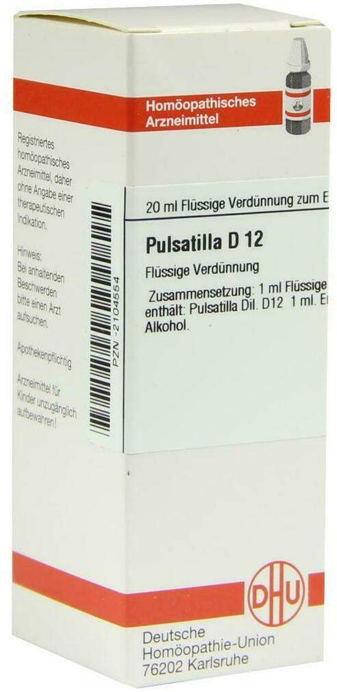Dhu Pulsatilla D12 20 ml Dilution