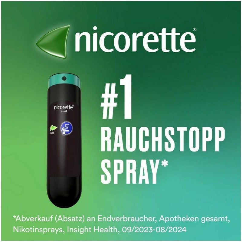 Nicorette Mint Spray 1 mg 2 Stück