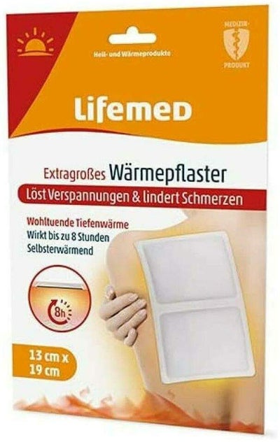 Lifemed Natürliches Wärme-Pflaster