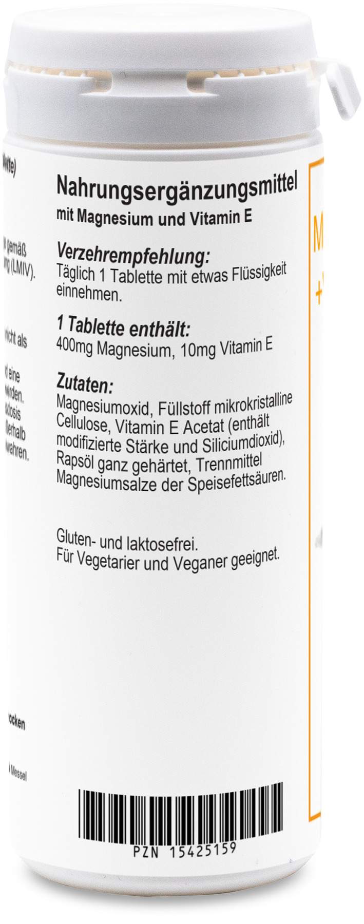 Magnesium 350 + Vitamin E Tabletten 110 Tabletten