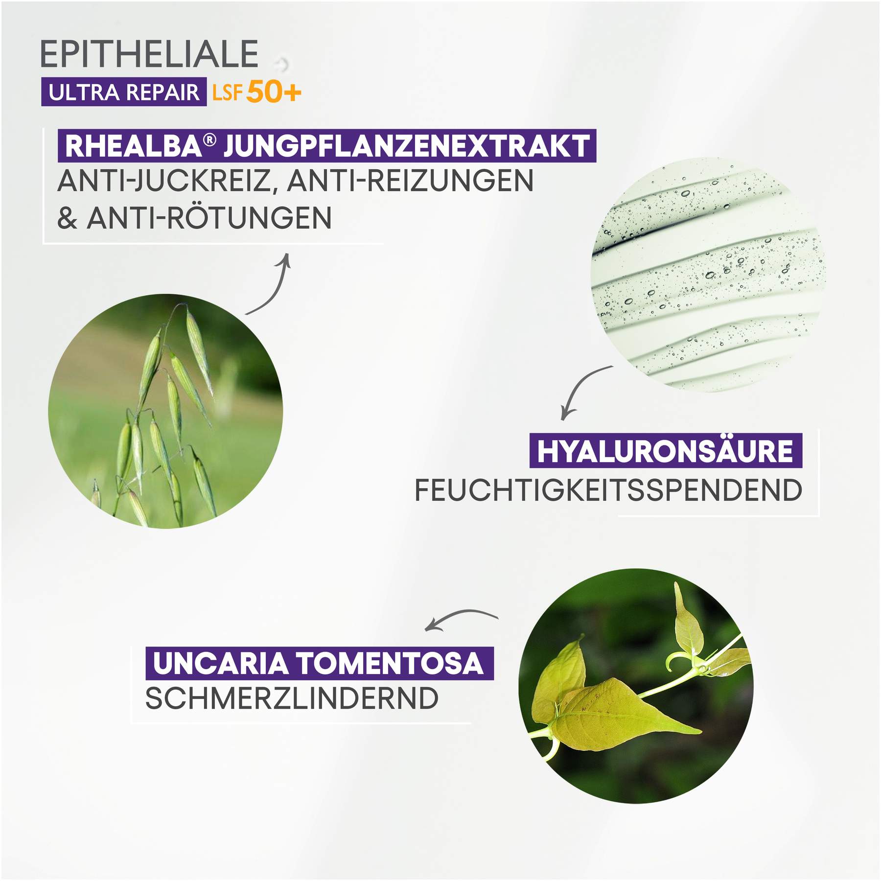A-Derma Epitheliale Ultra Repair Creme Lsf50+ 40 ml