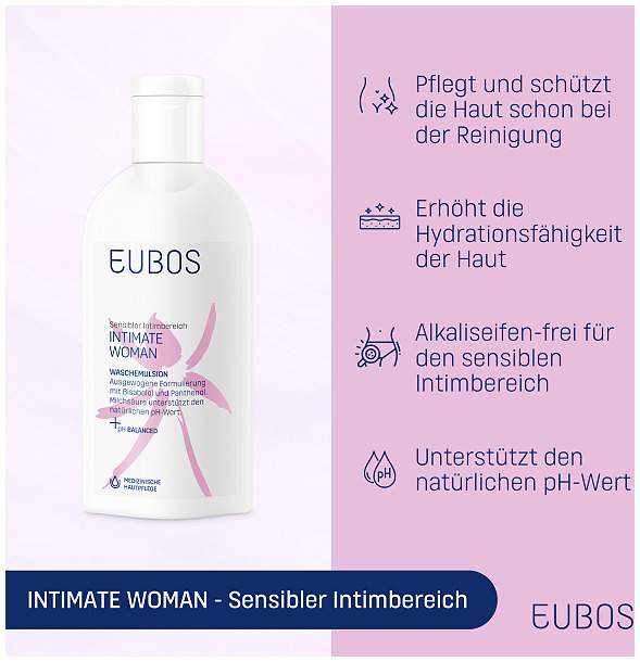 Eubos Intimate Woman Waschemulsion 200 ml