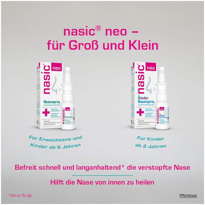 Nasic neo für Kinder 10 ml Nasenspray