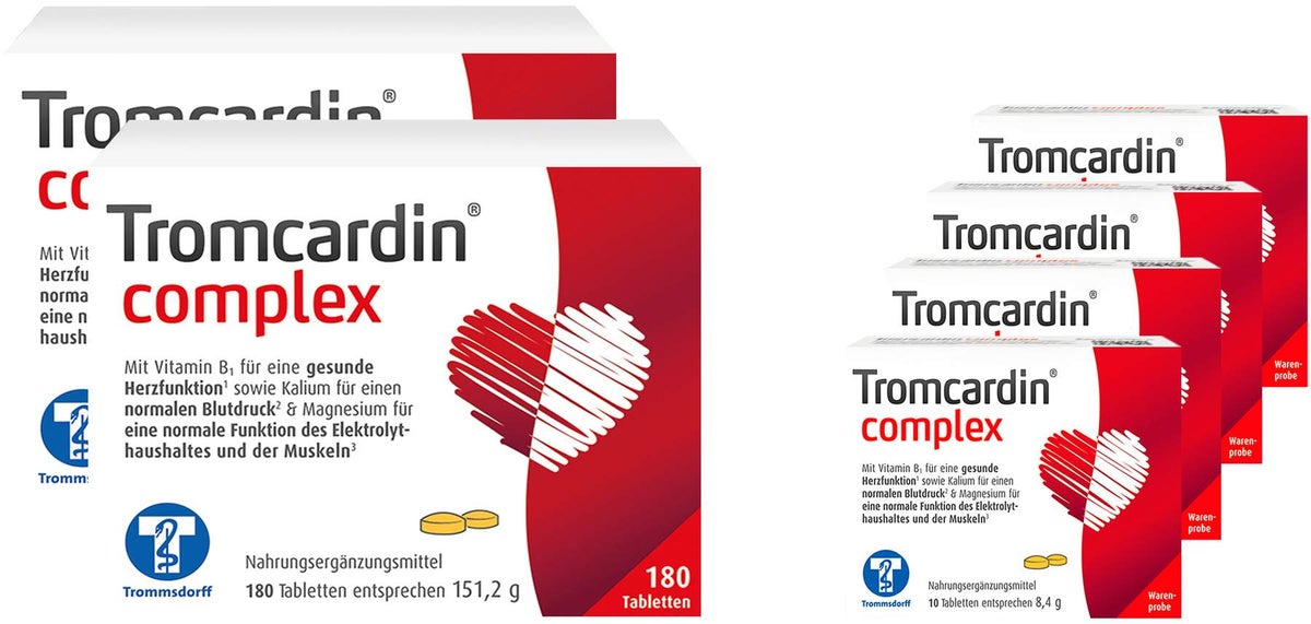 Tromcardin complex 2 x 180 Tabletten + 40 Stück Tromcardin Tabletten gratis