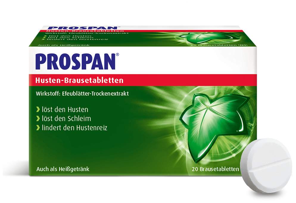 Prospan Husten Brausetabletten 20 Stück