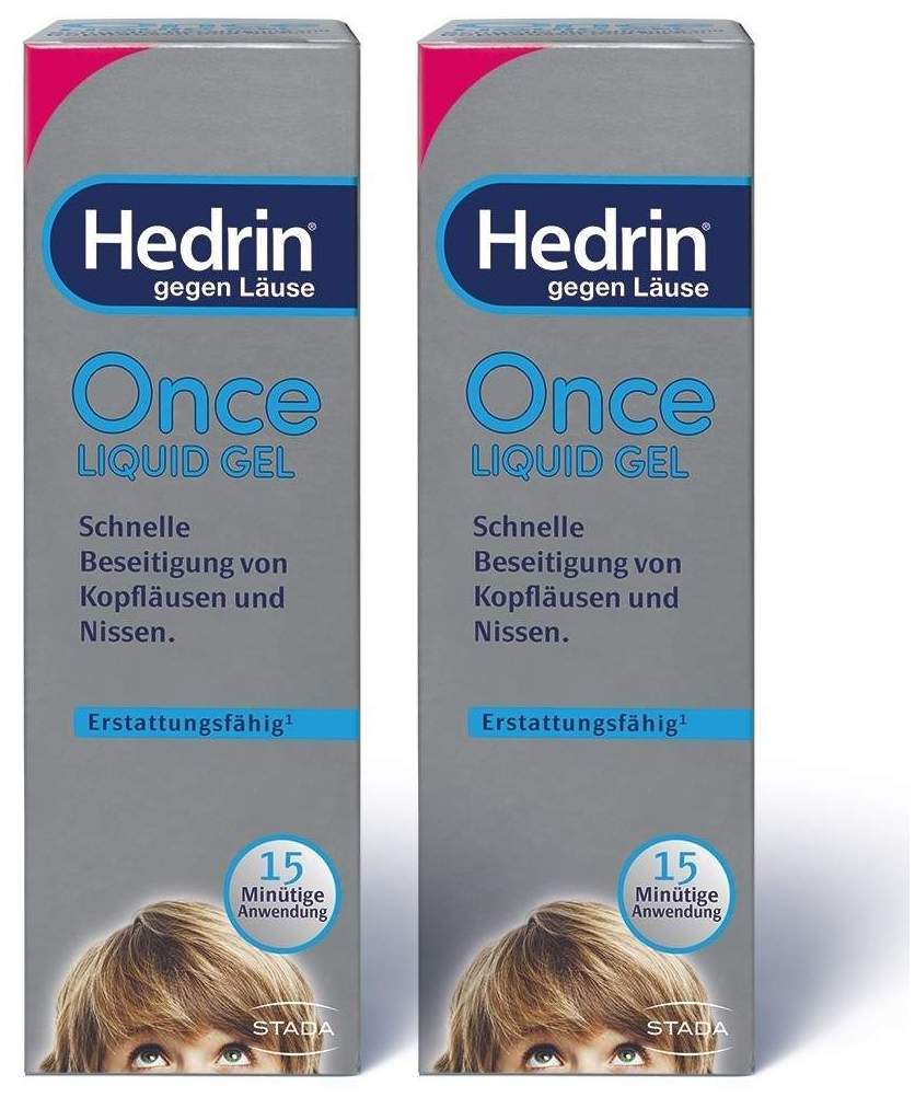 Hedrin Once Liquid Gel 2 x 100ml
