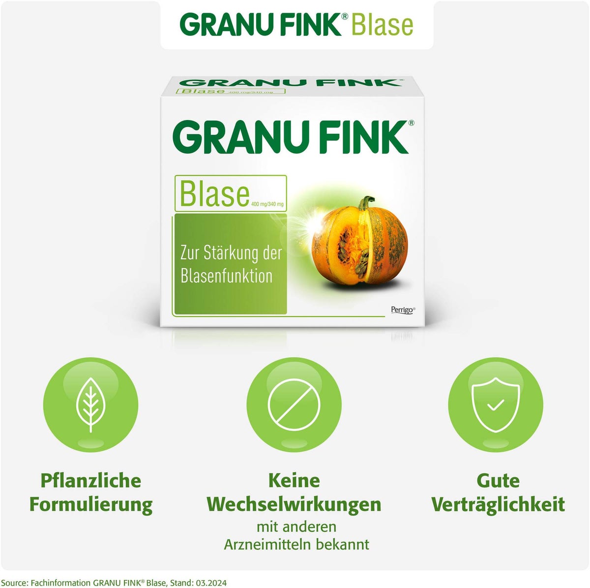 Granu Fink Blase 160 Hartkapseln