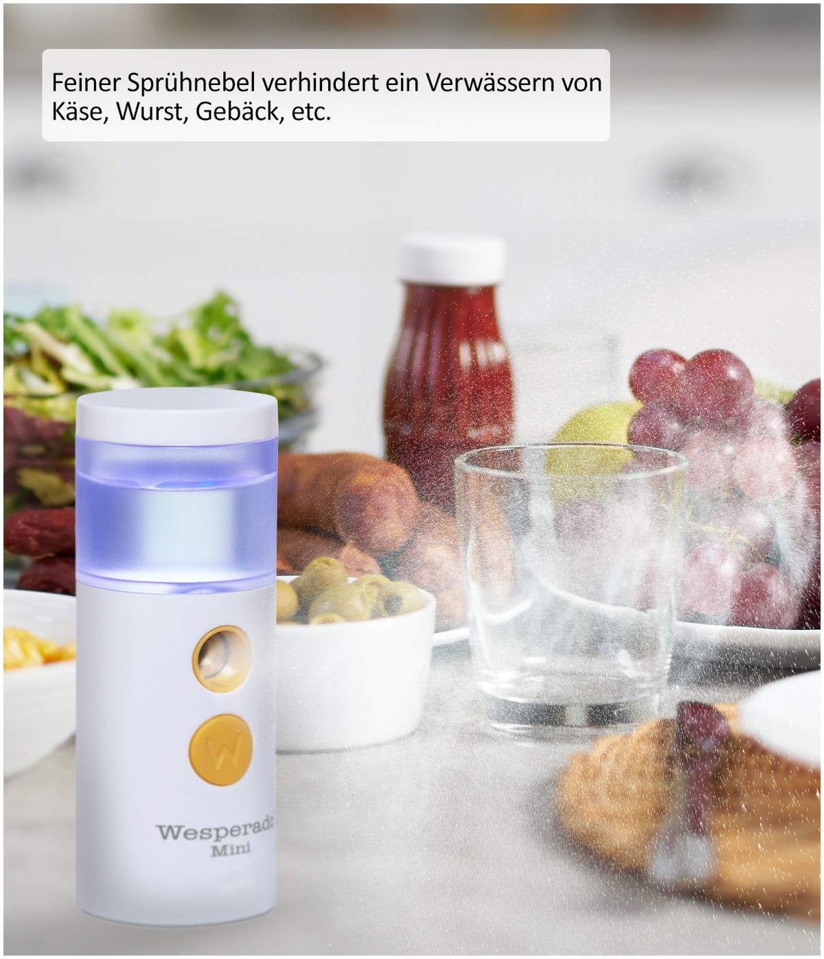 Wesperado Wassernebel-Macher Mini
