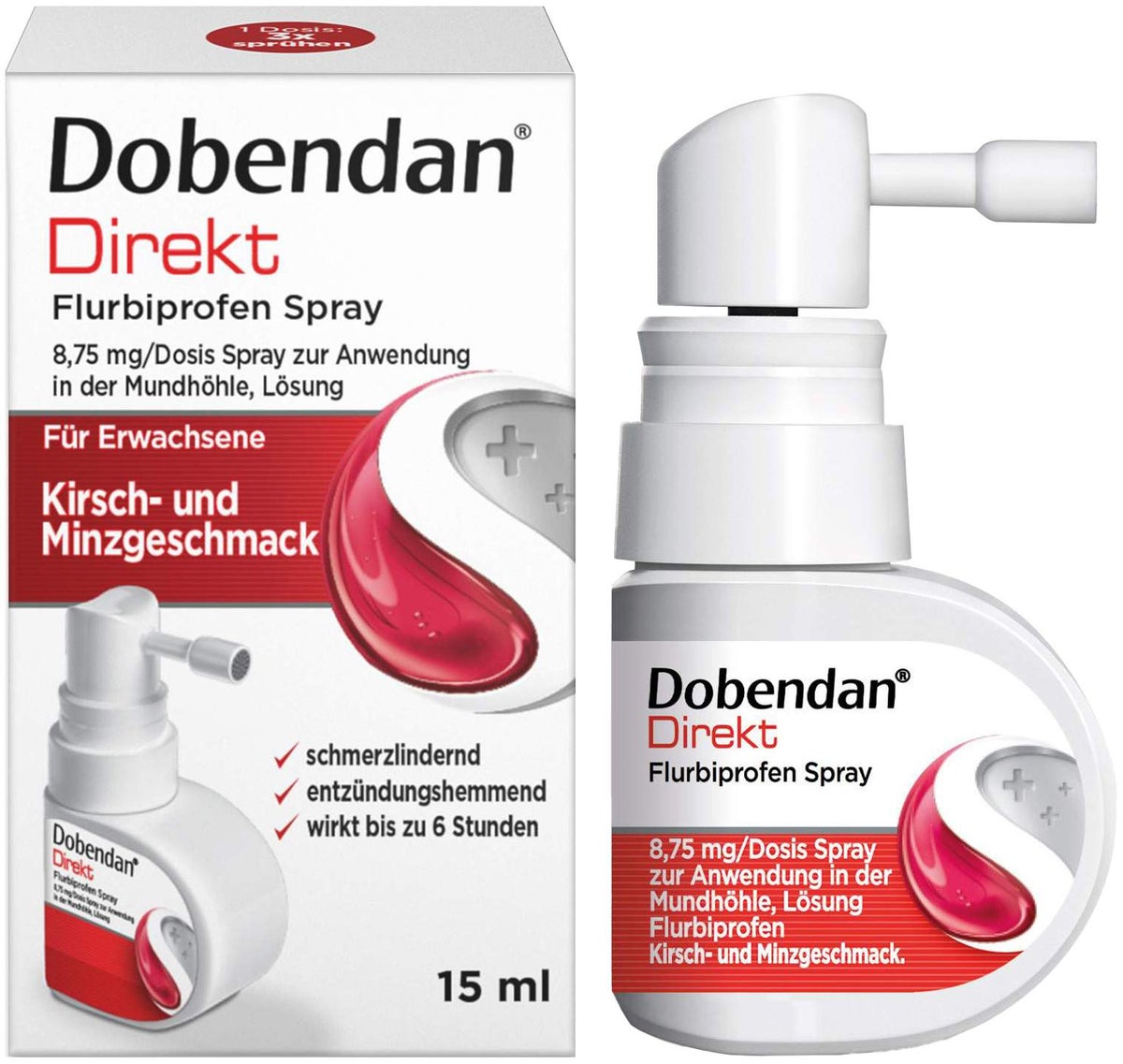 Dobendan Direkt Flurbiprofen 15 ml Halsspray