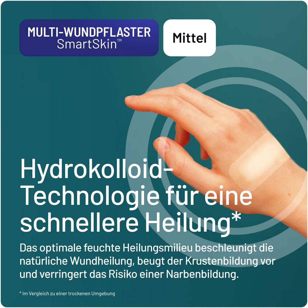 Compeed Multi-Wundpflaster SmartSkin medium 9 Stück