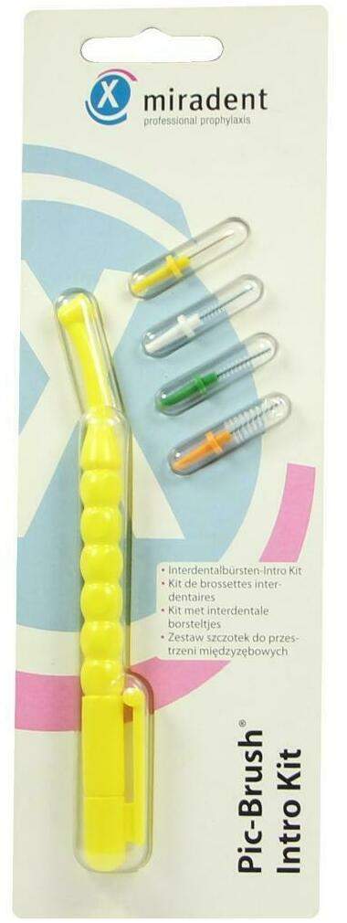 Miradent Pic-Brush Interdentalbürsten-Set Gelb 1 Kit