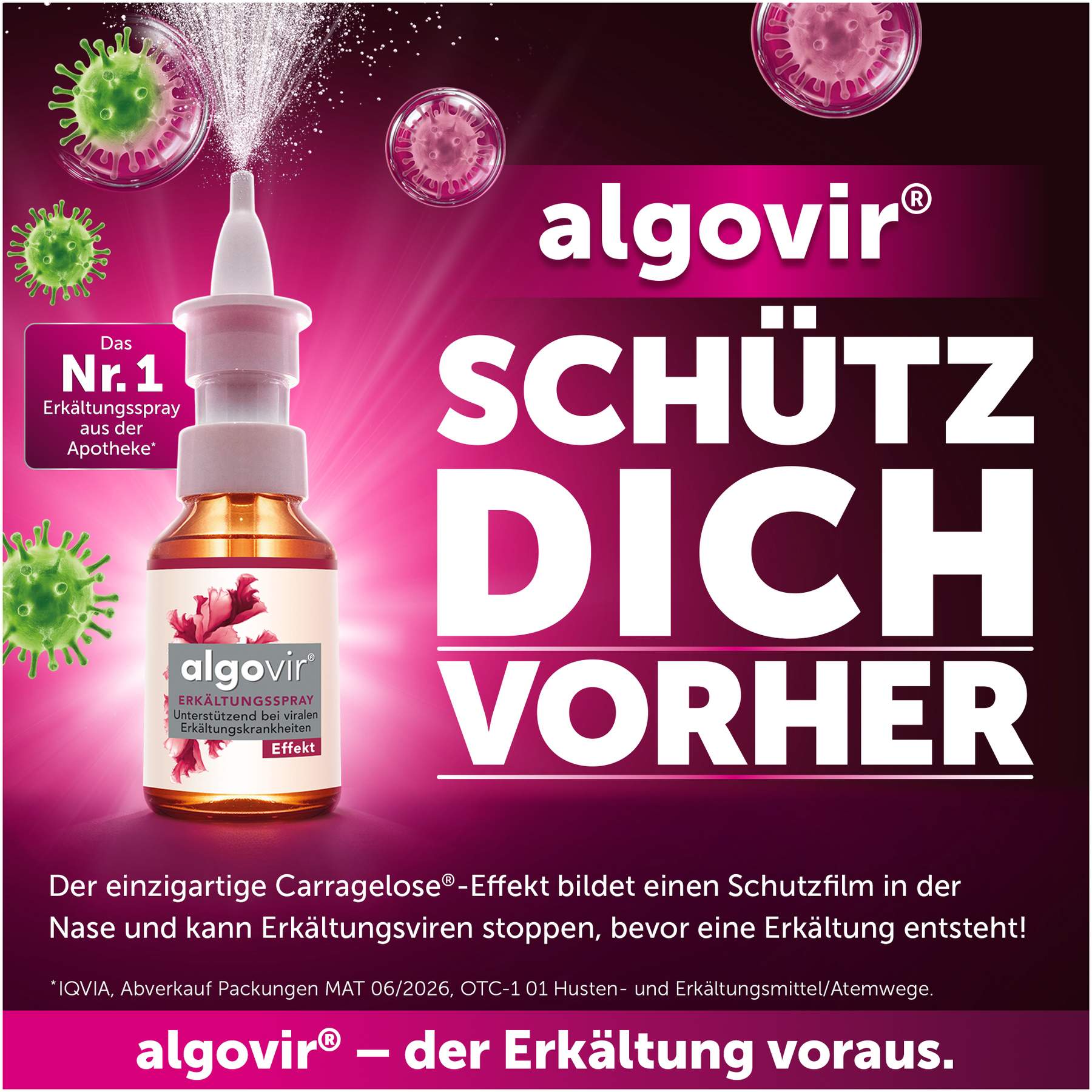 Algovir Effekt Erkältungsspray 20 ml Spray