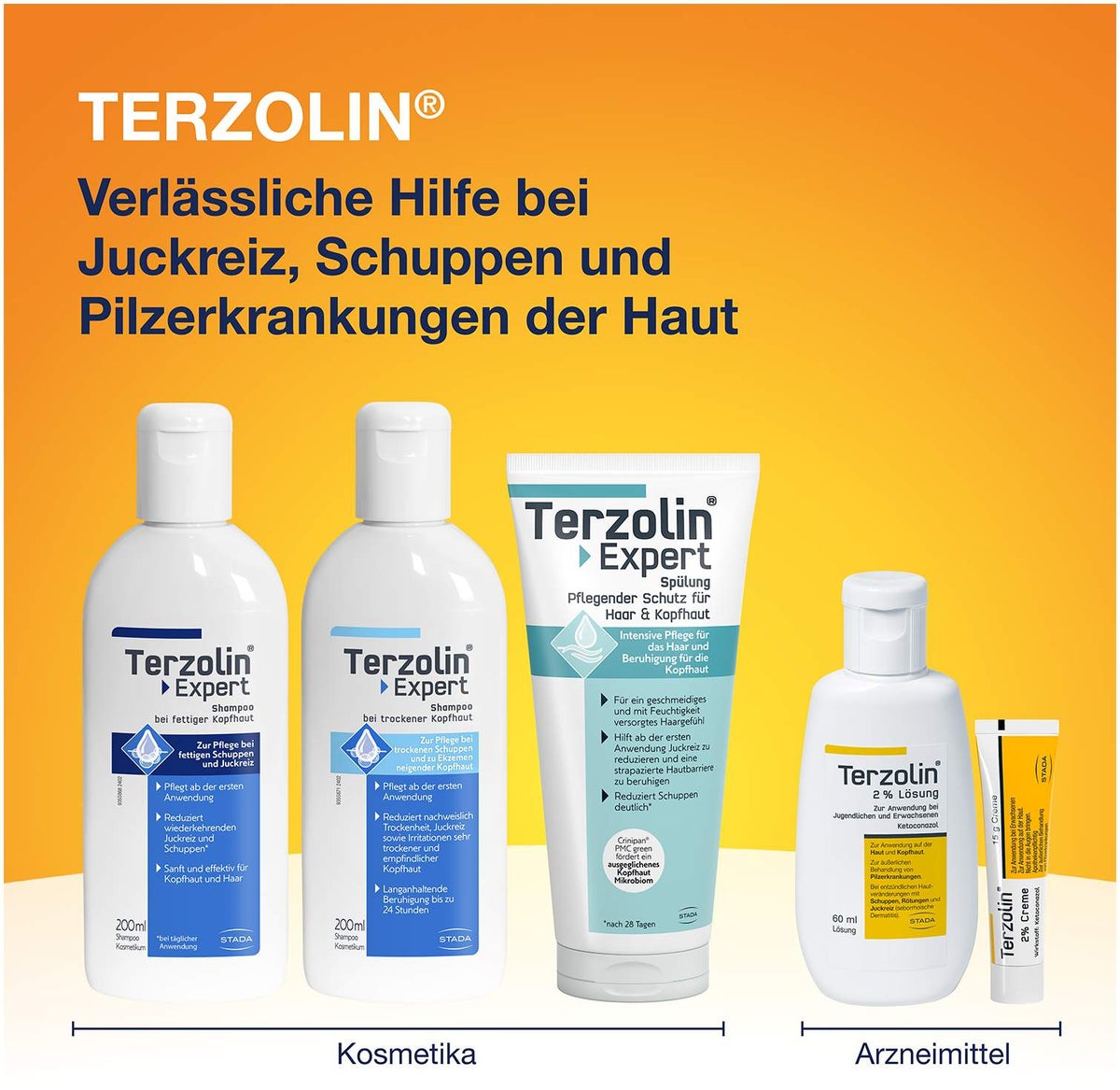Terzolin Expert Shampoo bei fettiger Kopfhaut 200 ml