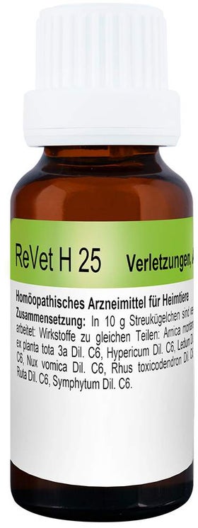 Revet H 25 Globuli F.Heimtiere 10g