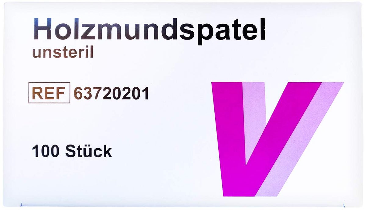 Holzmundspatel 100 Stück