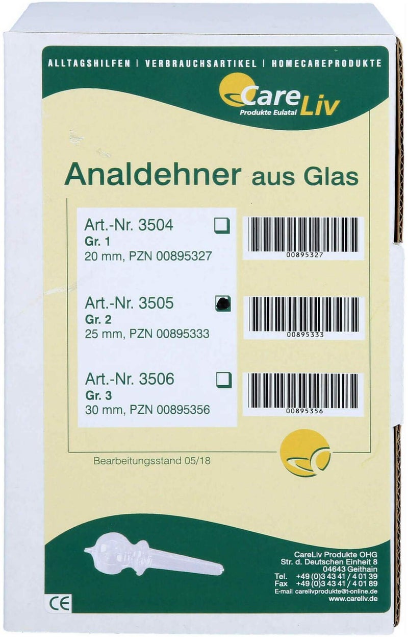 Analdehner Glas Gr.2 25 mm