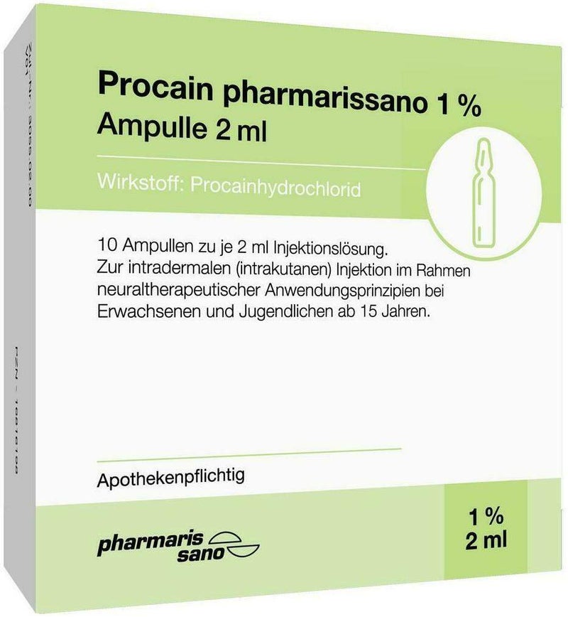 Procain Pharmarissano 1% Inj.-Lsg.Ampullen 2 ml