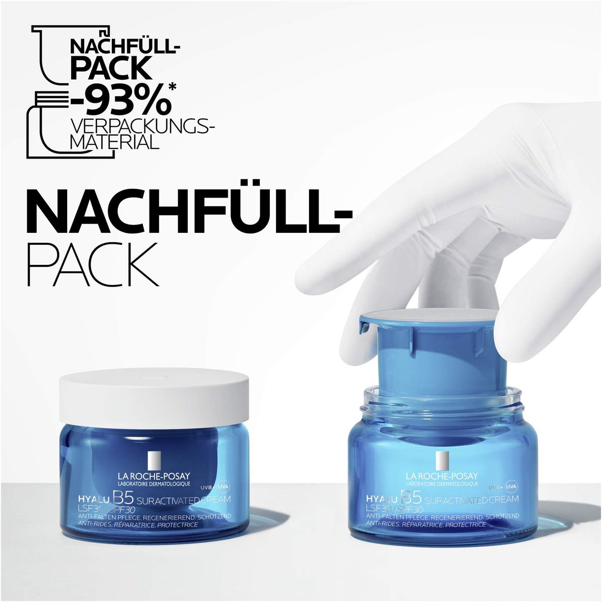 La Roche Posay Hyalu B5 Suractivated Cream LSF30 Refill 50 ml