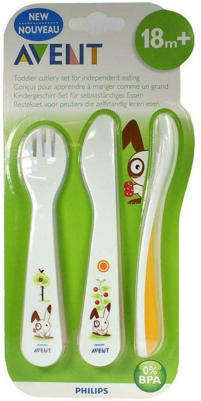 Avent Besteck Set 3 Teilig Ab 18 Monaten