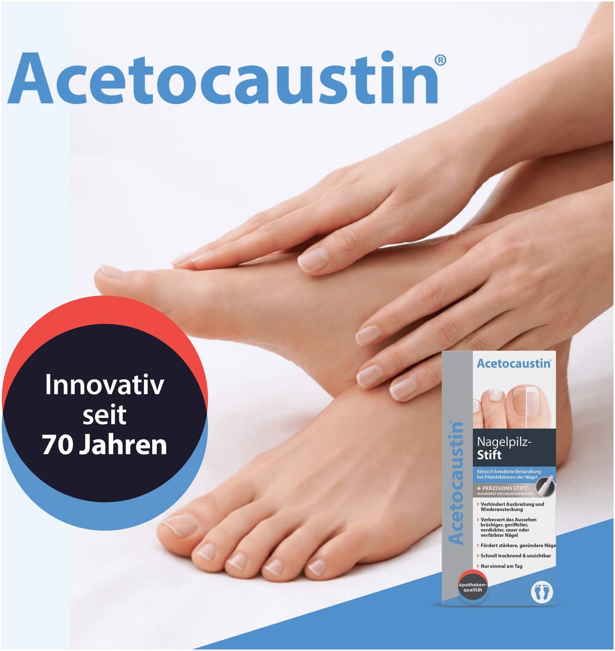Acetocaustin Nagelpilz Stift 4 ml