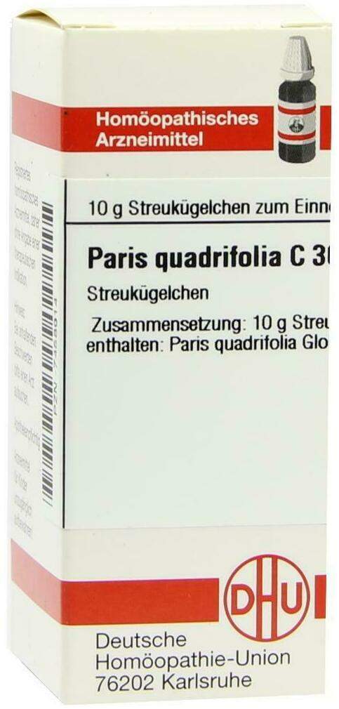 Dhu Paris Quadrifolia C30 Globuli