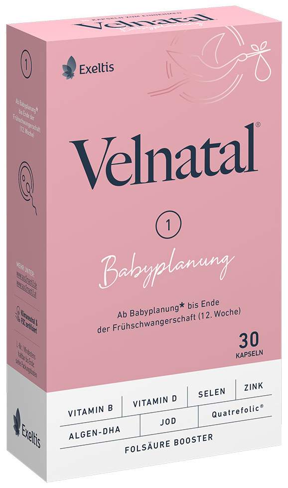 Velnatal Babyplanung 30 Weichkapseln