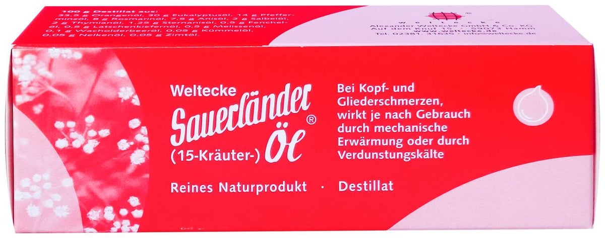Sauerländer 15 Kräuter Öl 75 ml