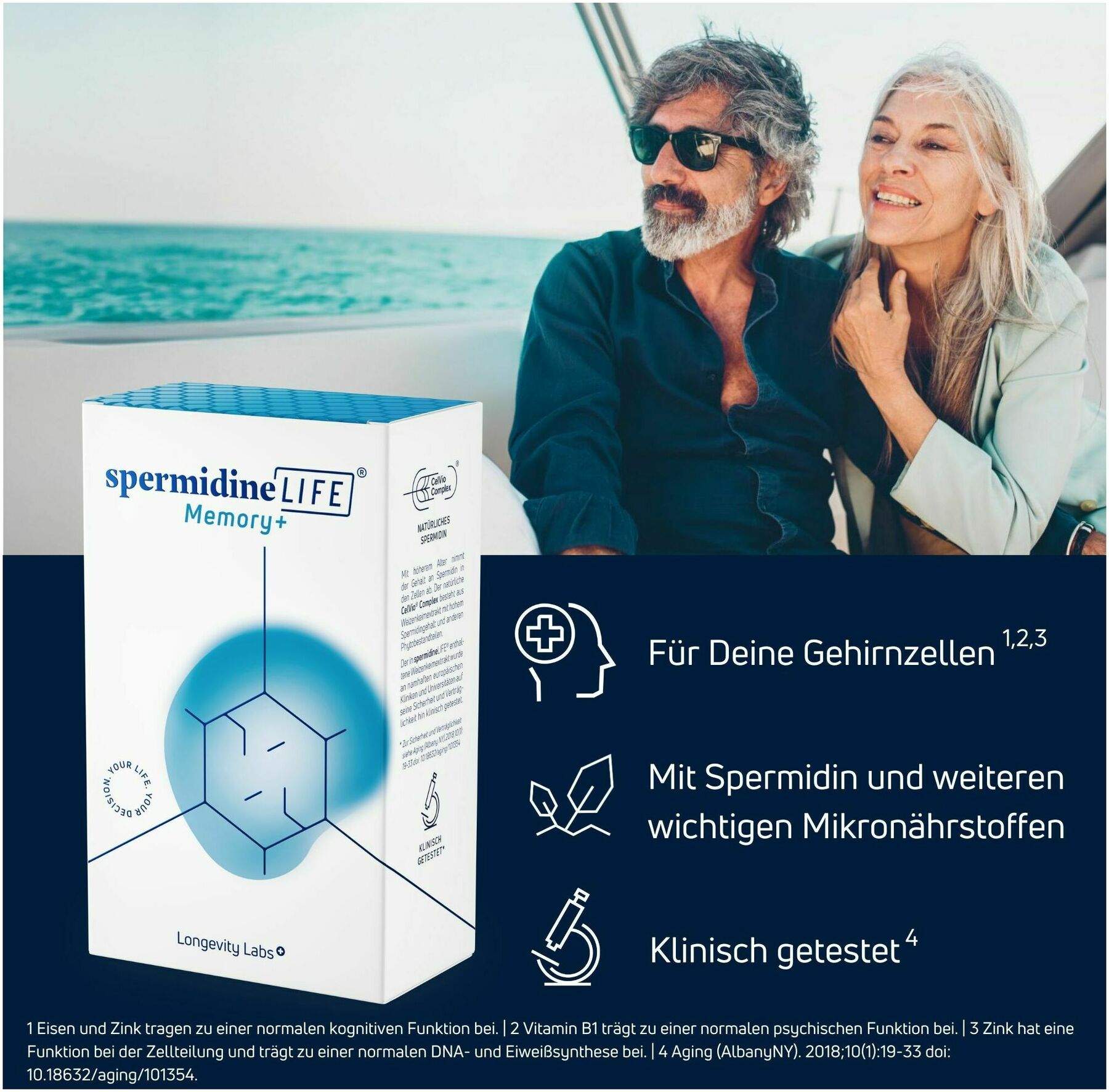 spermidineLIFE Memory+ 60 Kapseln