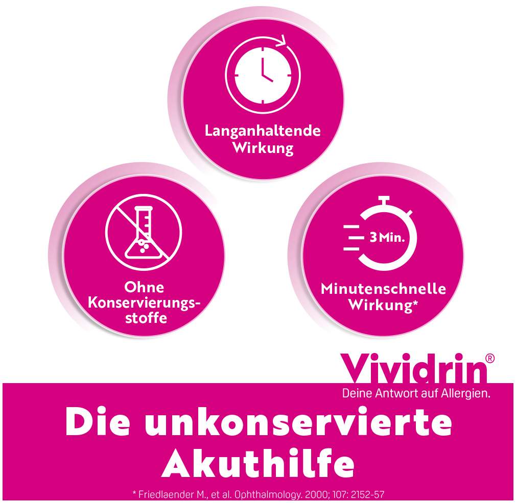 Vividrin Azelastin MDO 0,5 mg je ml Augentropfen 10 ml