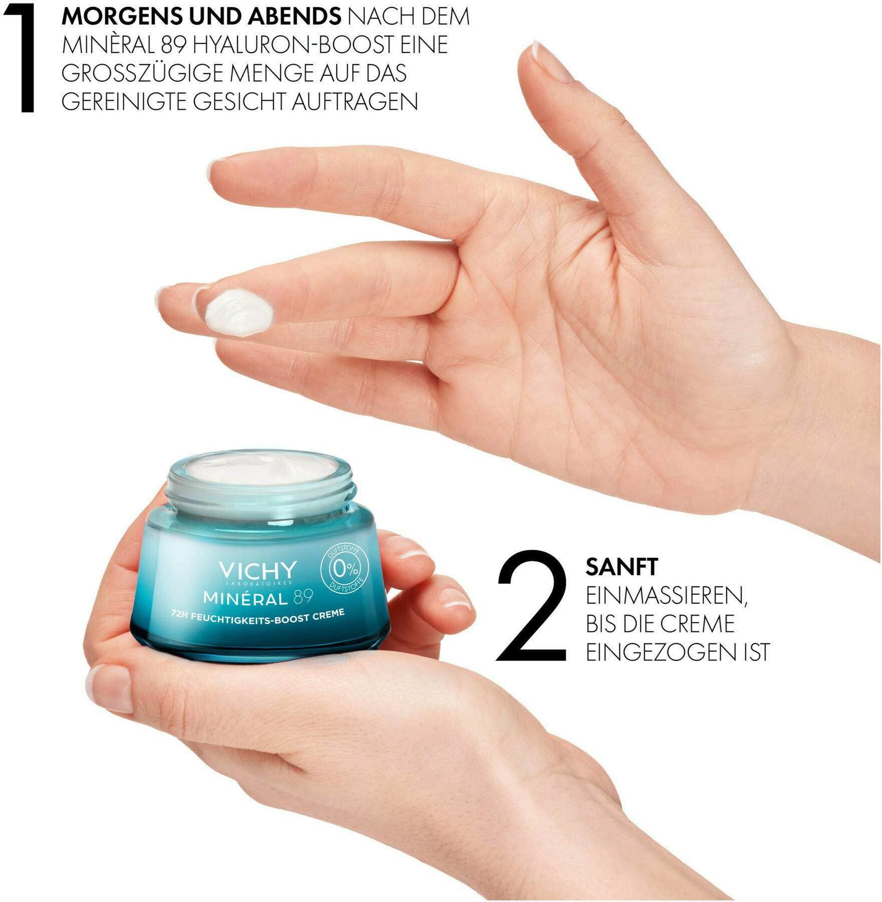 Vichy Mineral 89 72h Feuchtigkeits-Boost 50 ml Creme
