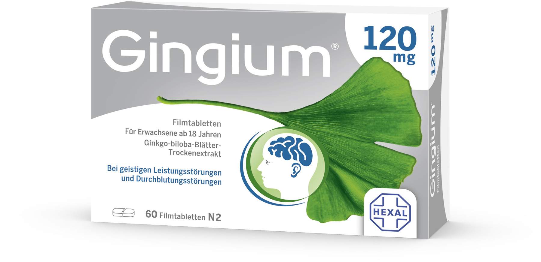 Gingium 120 mg 60 Filmtabletten