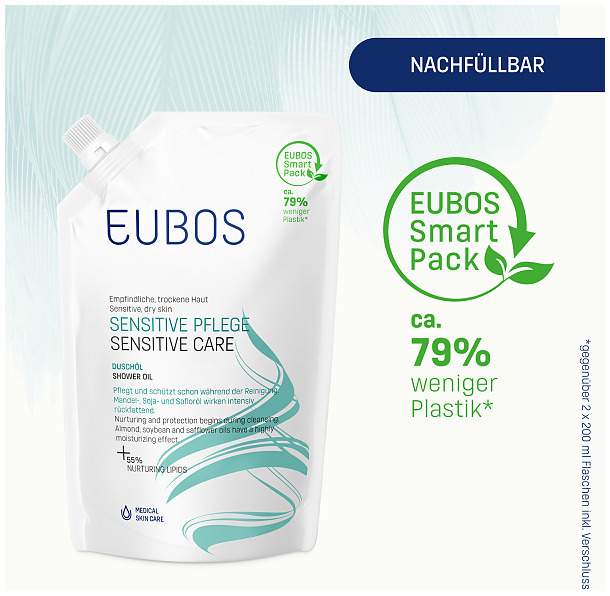 Eubos Sensitive Dusch Öl F 200 ml