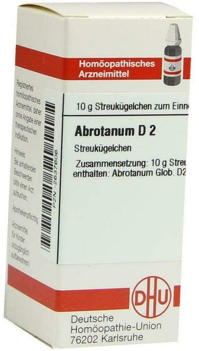Dhu Abrotanum D2 Globuli